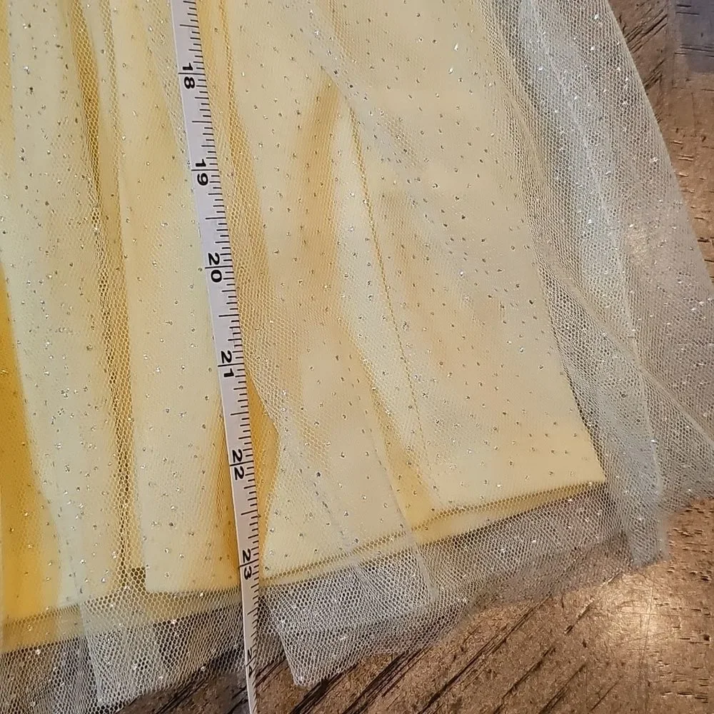 Yellow Drss Size 6 Nannete kids
